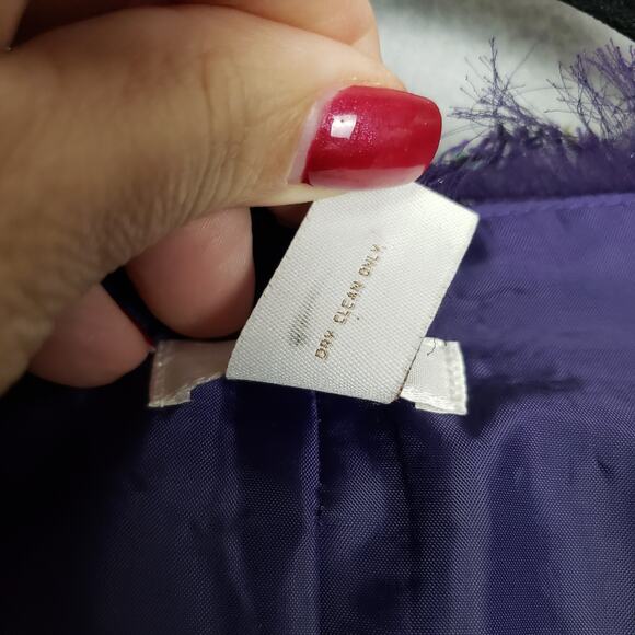 Chicos Size L Boucle Tweed Blazer Jacket Preppy Old Money Tea Office Career - Picture 6 of 10